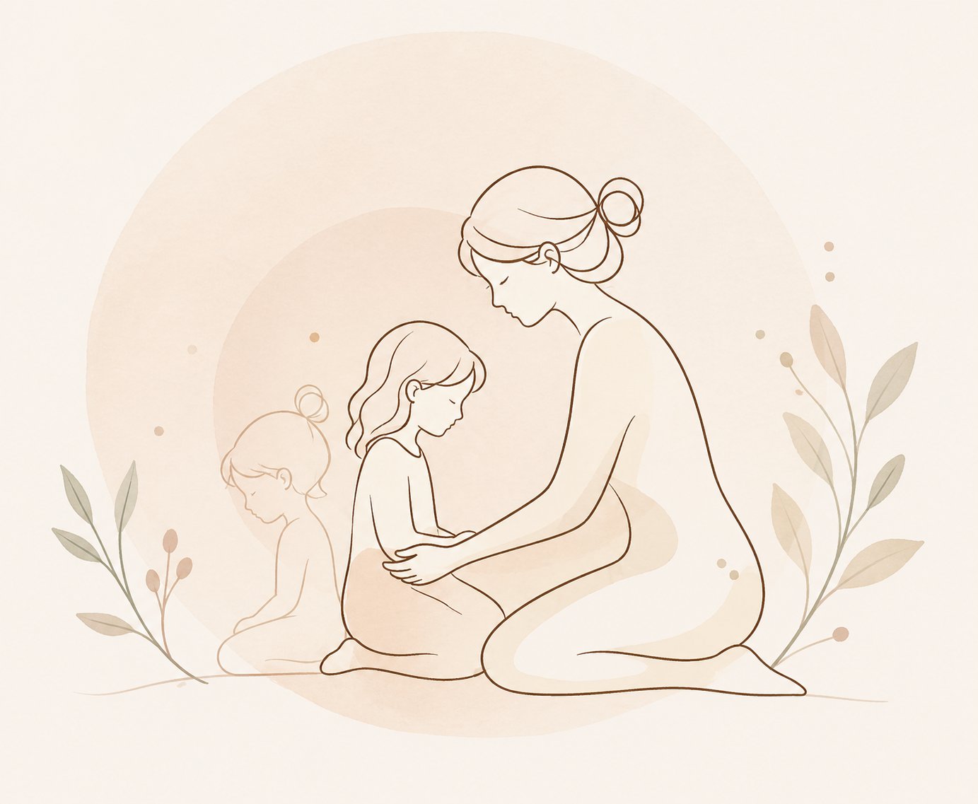 Saya Healing illustration